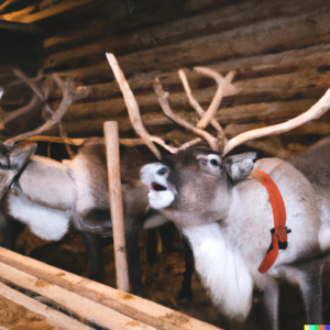 reindeer singing silly Christmas Songs