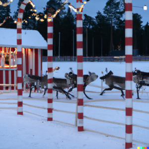 reindeer race
